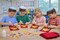 Chanukah Menorah Pocket Craft Kit, 11" x 6", 20 Pack – Hanukkah Classroom & Kids Craft Activity